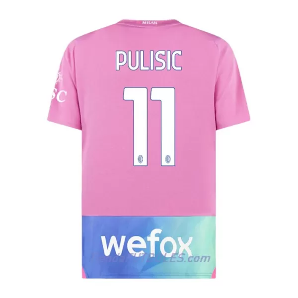 Camiseta AC Milan Pulisic 11 Hombre Tercera 23/24