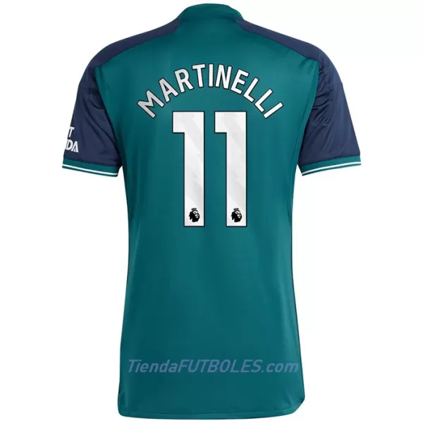 Camiseta Arsenal Martinelli 11 Hombre Tercera 23/24