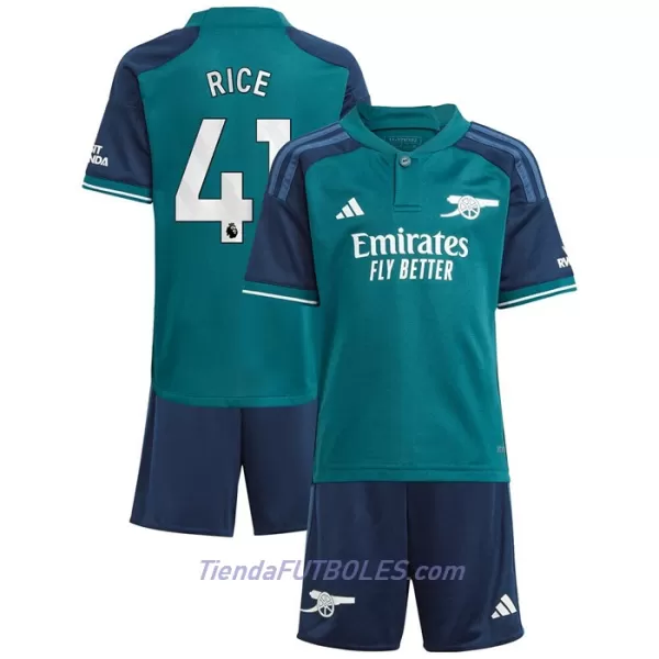 Conjunto Arsenal Rice 41 Niño Tercera 23/24