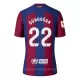 Camiseta FC Barcelona Gundogan 22 Hombre Primera 23/24