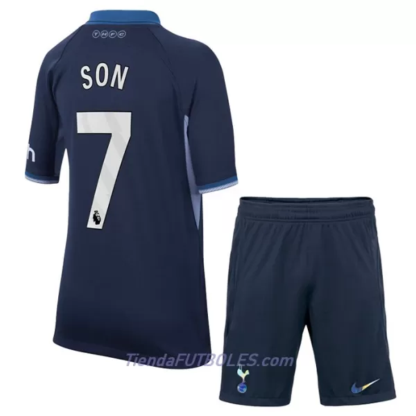 Conjunto Tottenham Hotspur Son 7 Niño Segunda 23/24