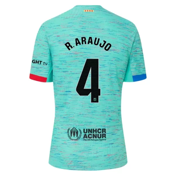 Camiseta FC Barcelona R. Araujo 4 Hombre Tercera 23/24