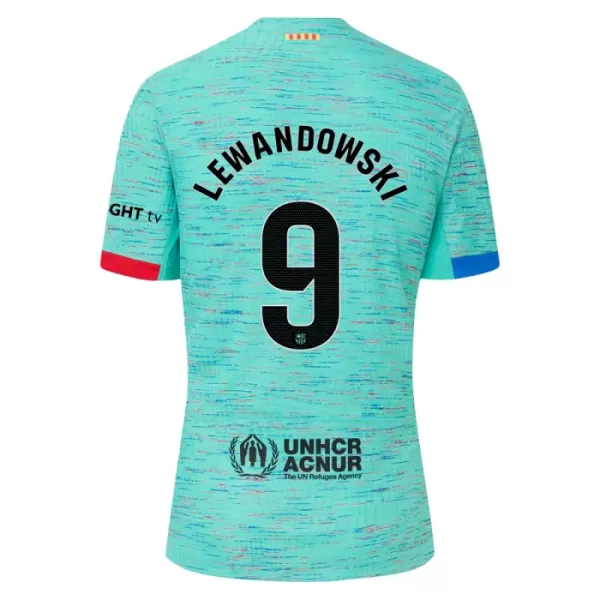 Conjunto FC Barcelona Lewandowski 9 Niño Tercera 23/24