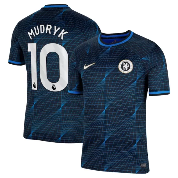 Camiseta Chelsea Mudryk 10 Hombre Segunda 23/24