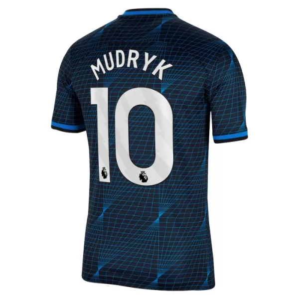 Camiseta Chelsea Mudryk 10 Hombre Segunda 23/24