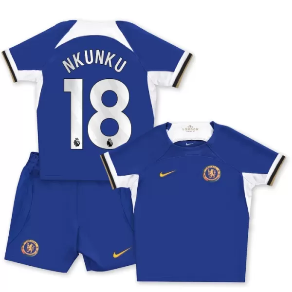 Conjunto Chelsea Nkunku 18 Niño Primera 23/24