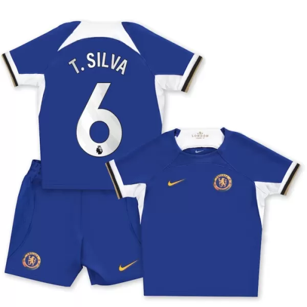 Conjunto Chelsea T. Silva 6 Niño Primera 23/24