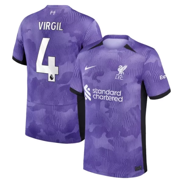 Camiseta Liverpool Virgil 4 Hombre Tercera 23/24