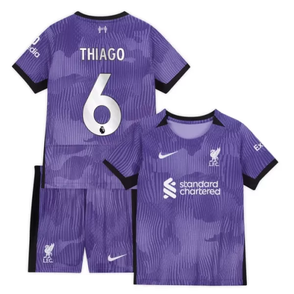 Conjunto Liverpool Thiago 6 Niño Tercera 23/24