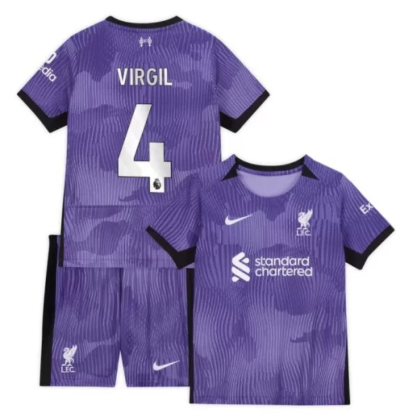 Conjunto Liverpool Virgil 4 Niño Tercera 23/24