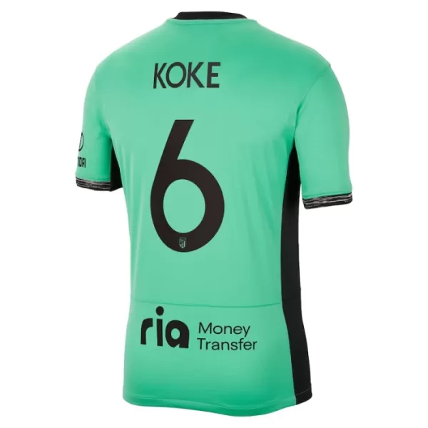 Camiseta Atlético Madrid Koke 6 Hombre Tercera 23/24