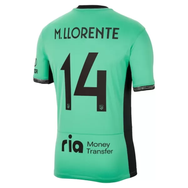 Camiseta Atlético Madrid M. Llorente 14 Hombre Tercera 23/24