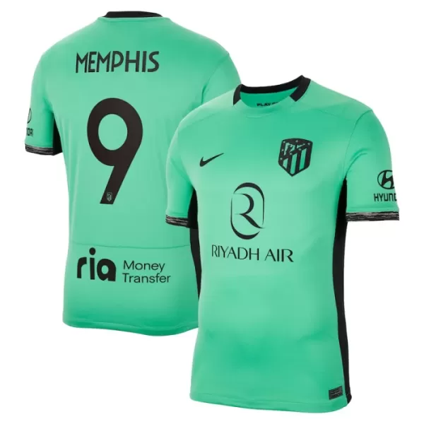 Camiseta Atlético Madrid Memphis 9 Hombre Tercera 23/24