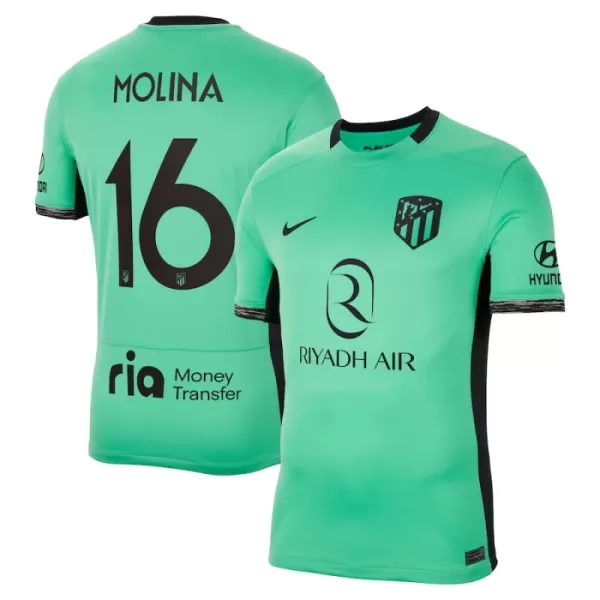 Camiseta Atlético Madrid Molina 16 Hombre Tercera 23/24