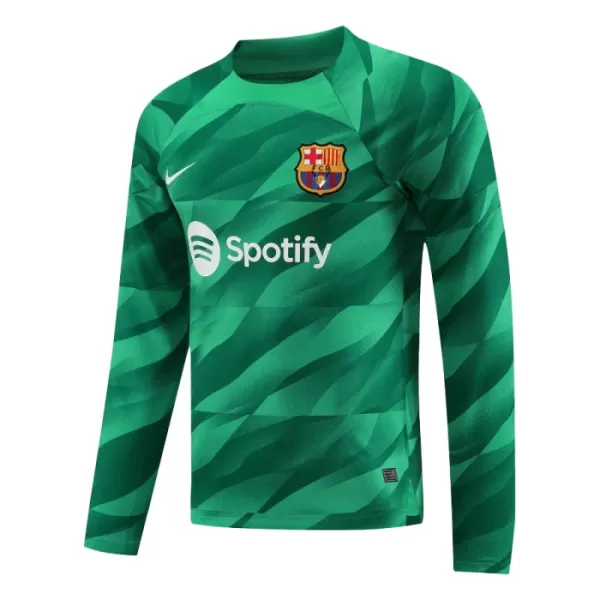 Camiseta Portero FC Barcelona Ter Stegen 1 Hombre Primera 23/24 Manga Larga