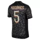 Camiseta Paris Saint-Germain Marquinhos 5 Hombre Tercera 23/24