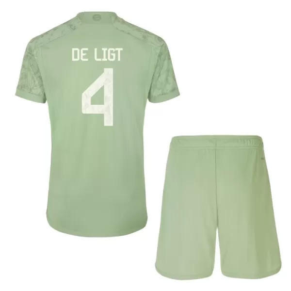 Conjunto FC Bayern de Múnich De Ligt 4 Niño Tercera 23/24