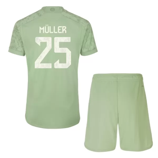 Conjunto FC Bayern de Múnich Müller 25 Niño Tercera 23/24