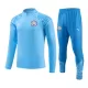 Manchester City Sudadera De Entrenamiento Hombre Cremallera Cuarto 23/24 Azul