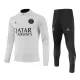 Paris Saint-Germain Sudadera De Entrenamiento Hombre Cremallera Cuarto 23/24 Gris