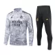 Real Madrid Dragon Sudadera De Entrenamiento Hombre Cremallera Cuarto 23/24 Gris