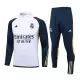 Real Madrid Sudadera De Entrenamiento Hombre Cremallera Cuarto 23/24 Blanca