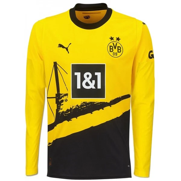 Camiseta Manga Larga Borussia Dortmund Hombre Primera 23/24