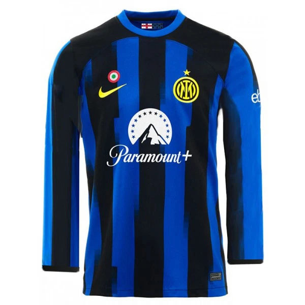 Camiseta Manga Larga Inter Milan Hombre Primera 23/24