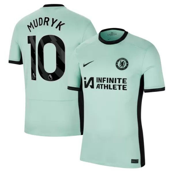 Camiseta Chelsea Mudryk 10 Hombre Tercera 23/24