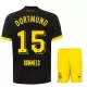 Conjunto Borussia Dortmund Hummels 15 Niño Segunda 23/24