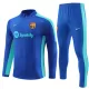 Barcelona Dark Sudadera De Entrenamiento Hombre Cremallera Cuarto 23/24 Azul