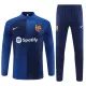 FC Barcelona Sudadera De Entrenamiento Hombre Cremallera Cuarto 23/24 Azul