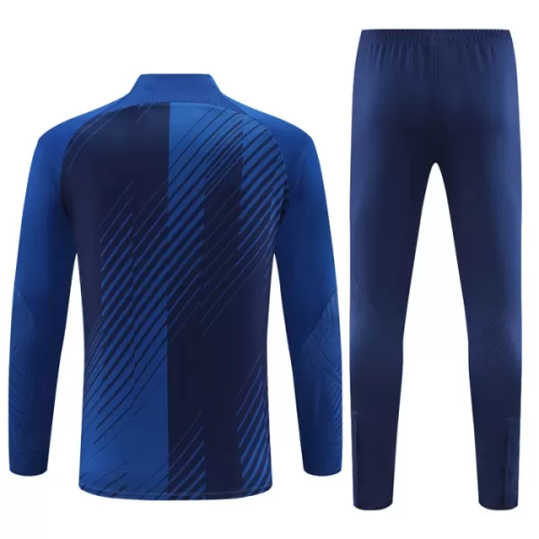 FC Barcelona Sudadera De Entrenamiento Hombre Cremallera Cuarto 23/24 Azul