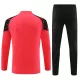 Manchester City Sudadera De Entrenamiento Hombre Cremallera Cuarto 23/24 Roja