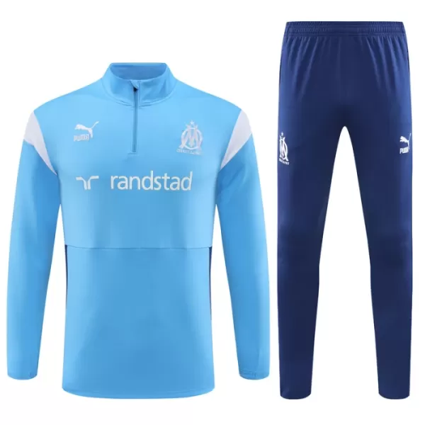 Olympique de Marseille Sudadera De Entrenamiento Hombre Cremallera Cuarto 23/24 Azul