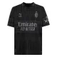 Camiseta AC Milan Yacine Adli 7 Cuarta Hombre 23/24 Negra