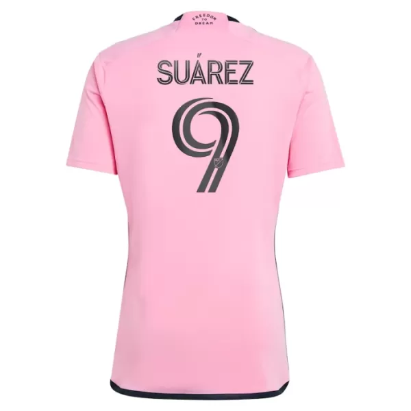 Camiseta Inter Miami CF Luis Suárez 9 Hombre Primera 24/25