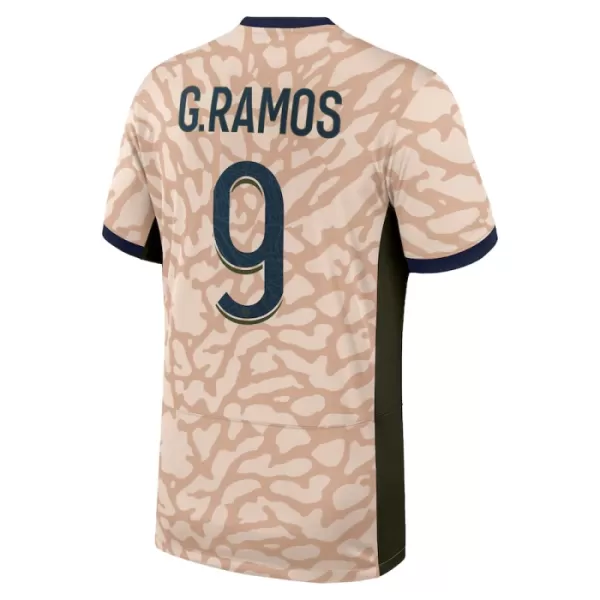 Camiseta Paris Saint-Germain Goncalo Ramos 9 Cuarta Hombre Jordan 23/24
