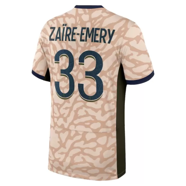Camiseta Paris Saint-Germain Zaire-Emery 33 Cuarta Hombre Jordan 23/24