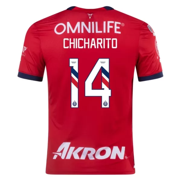 Camiseta Chivas de Guadalajara Chicharito 14 Hombre Primera 23/24