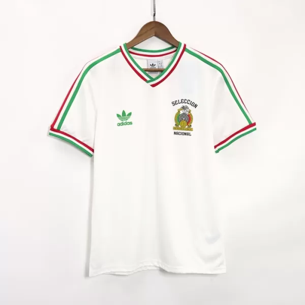 Camiseta México Remake Hombre 1985 Blanca
