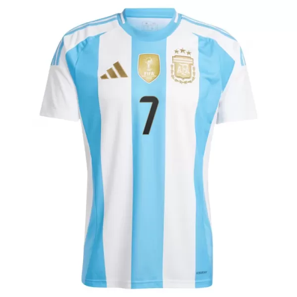 Camiseta Argentina De Paul 7 Hombre Primera 2024