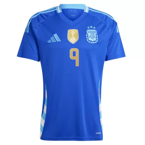 Camiseta Argentina J. Alvarez 9 Hombre Segunda 2024