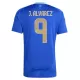 Camiseta Argentina J. Alvarez 9 Hombre Segunda 2024