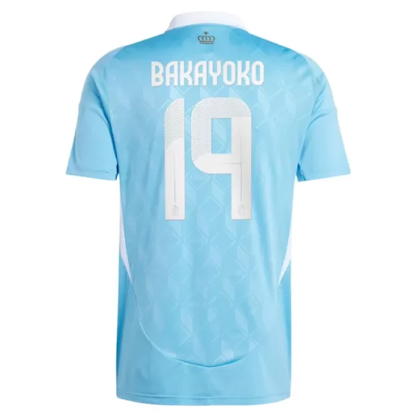 Camiseta Bélgica Bakayoko 19 Hombre Segunda Euro 2024