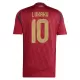 Camiseta Bélgica Lukaku 10 Hombre Primera Euro 2024