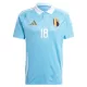 Camiseta Bélgica Mangala 18 Hombre Segunda Euro 2024