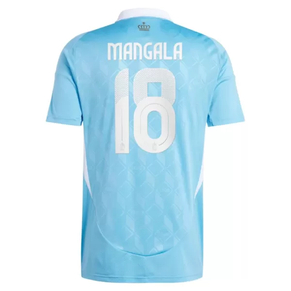 Camiseta Bélgica Mangala 18 Hombre Segunda Euro 2024