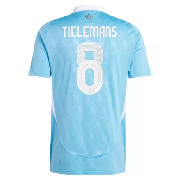 Camiseta Bélgica Tielemans 8 Hombre Segunda Euro 2024