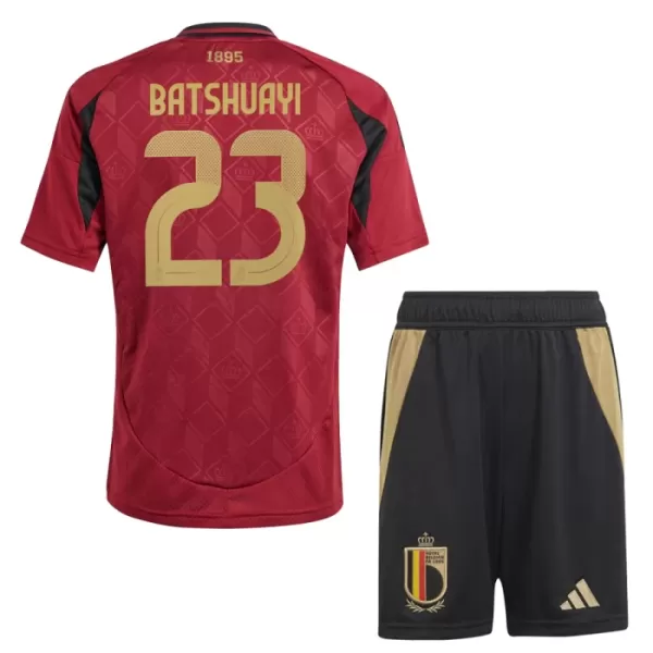 Conjunto Bélgica Batshuayi 23 Niño Primera Euro 2024